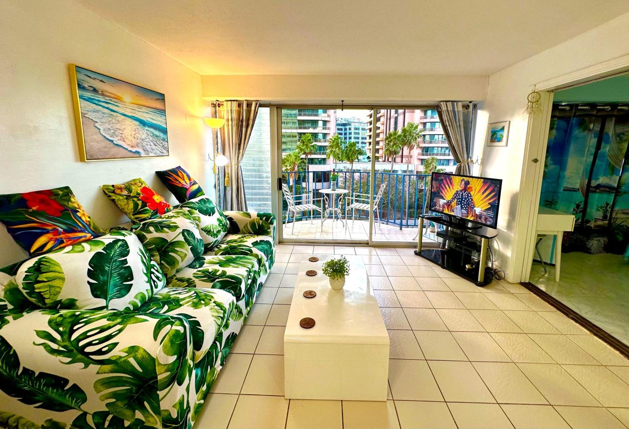 Waikiki 2 Bedrooms, 1 Bath, Free Parking, Sleep 6 Honolulu Exterior photo